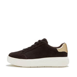 Fitflop RTG Suede Sneaker - Chocolate Brown