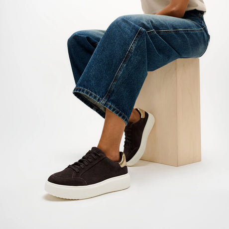 Fitflop RTG Suede Sneaker - Chocolate Brown