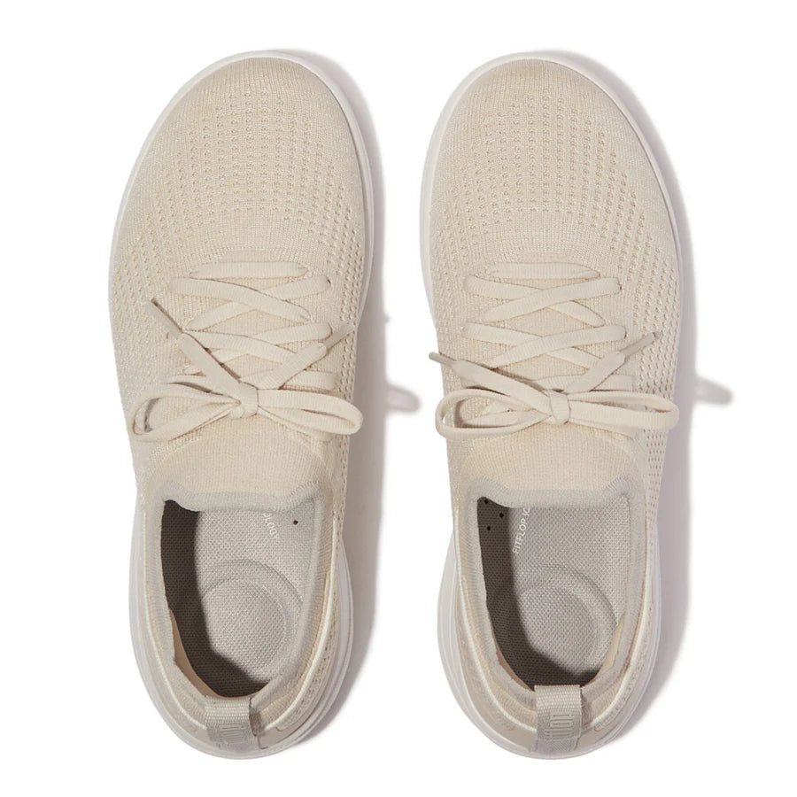 Fitflop beige SUPER-Q KNIT SLIP ON trainer