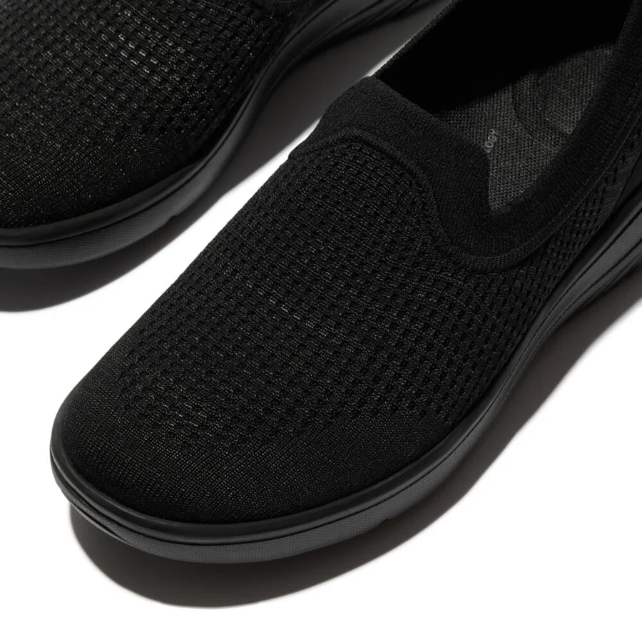 Fitflop Super-q Knit Slip-ons Sneaker - Black