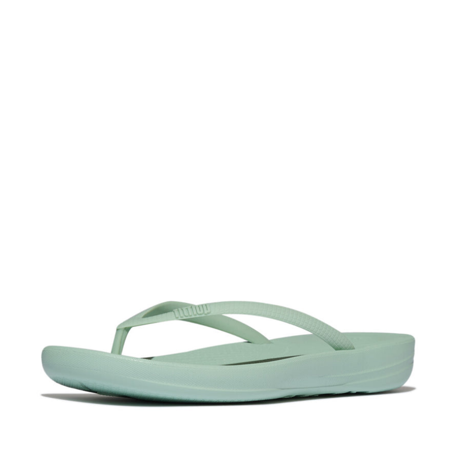 Fitflop mint whisper IQUSHION ergonomic flip-flops
