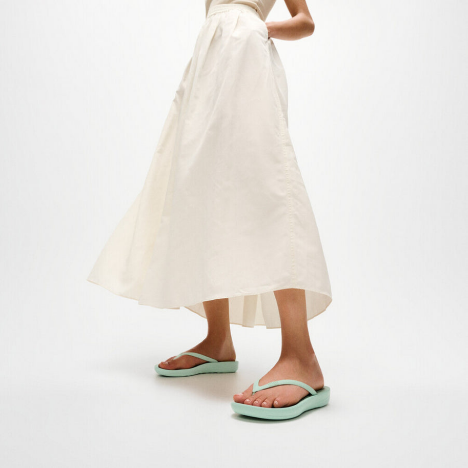 Fitflop Mint Whisper Iqushion Ergonomic Flip-flops – product image 5