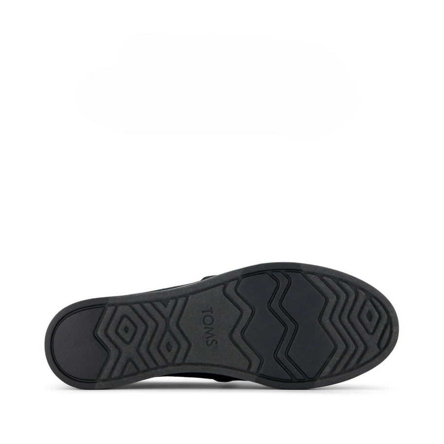 Toms Black Alpargata Plus Slip On – side view