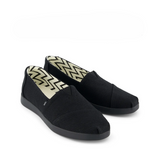 Toms Black Alpargata Plus Slip On – front view