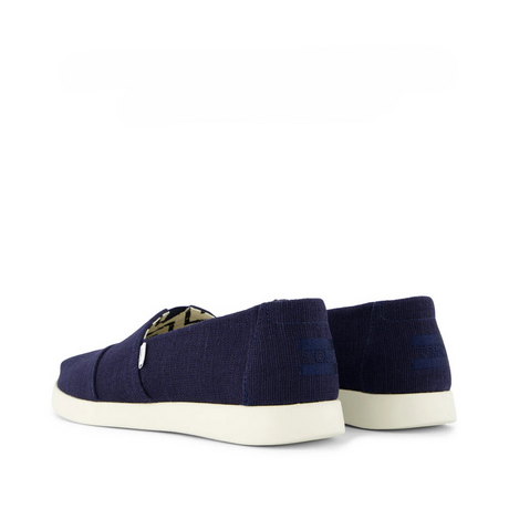 Toms Navy Alpargata Plus Slip On – front view