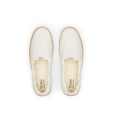 Toms White Valencia Platform Espadrille – detail shot