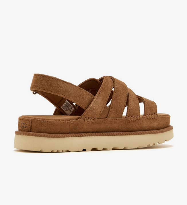 Ugg Chestnut Goldenstar Gleam – side view