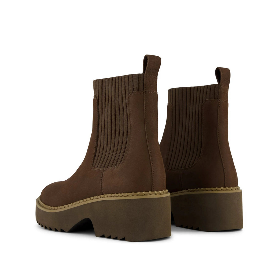 Toms Oak Brown Millie Boot – front view