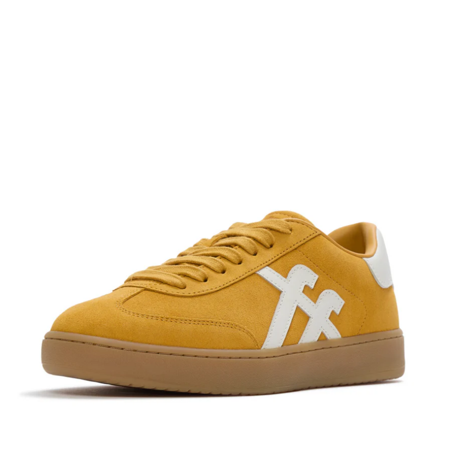 Fitflop Tumeric/white The Dash Sneaker – side view
