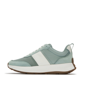 Fitflop Frosted Sage F-mode Flow Fabric/suede Sneaker – product image 1