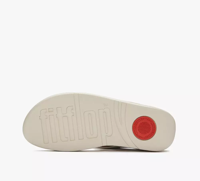 Fitflop Fino Pearls & Crystals Toe-Post Sandal - Paris Beige