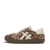 Fitflop THE DASH FF Pony Cow T-Toe Trainers - Cow Print