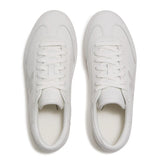 Fitflop THE DASH FF Leather T-Toe Trainers -  Urban White