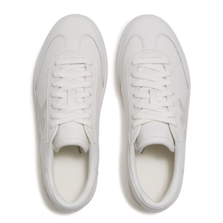 Fitflop THE DASH FF Leather T-Toe Trainers -  Urban White