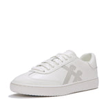 Fitflop THE DASH FF Leather T-Toe Trainers -  Urban White