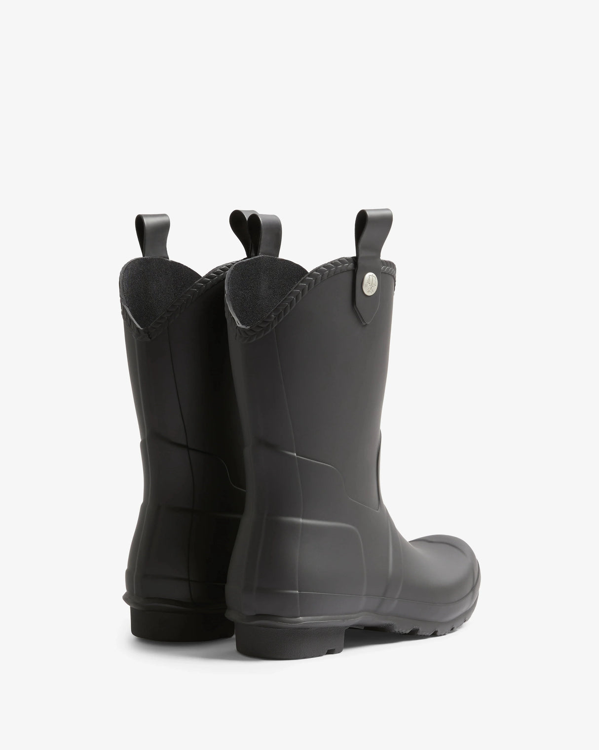 Hunter Original Cowboy Wellington Boot - Black – front view