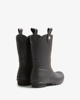 Hunter Original Cowboy Wellington Boot - Black – front view
