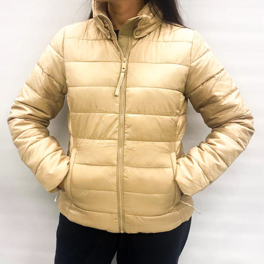 Queue stone collar puffer jacket