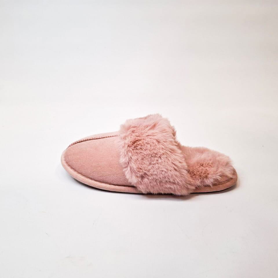 Jumbo Pink slip on slipper