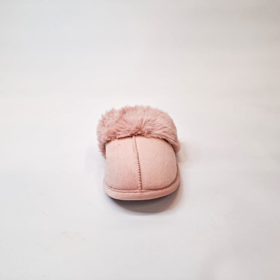 Jumbo Pink slip on slipper