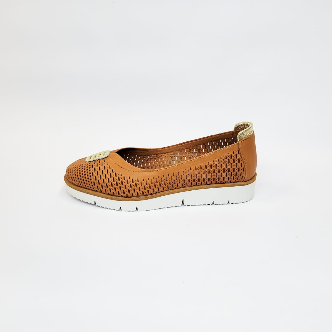 Gia tan leather flatform comfy flats