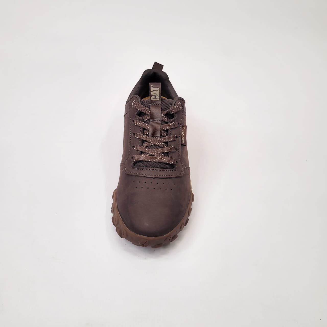 Caterpillar leather brown lace up