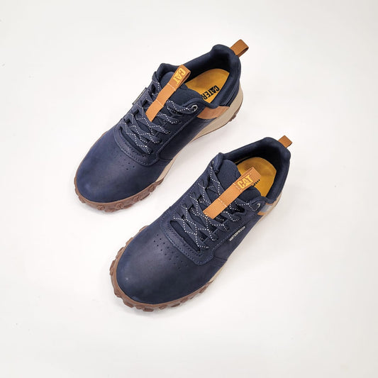 Caterpillar leather navy lace up