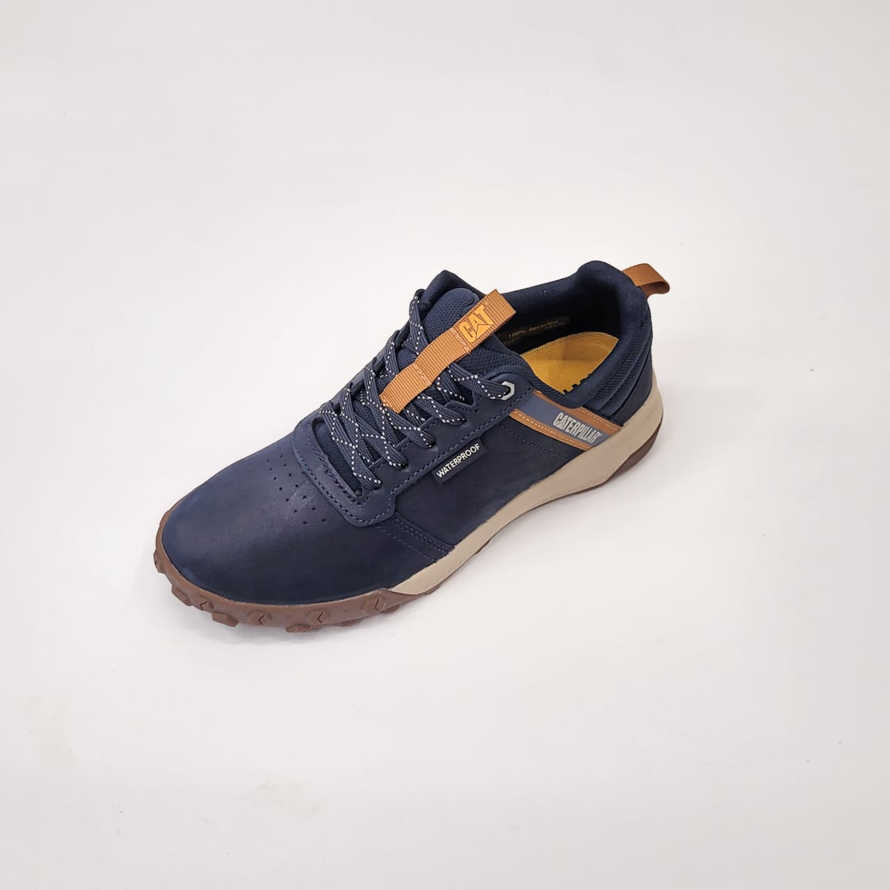 Caterpillar leather navy lace up