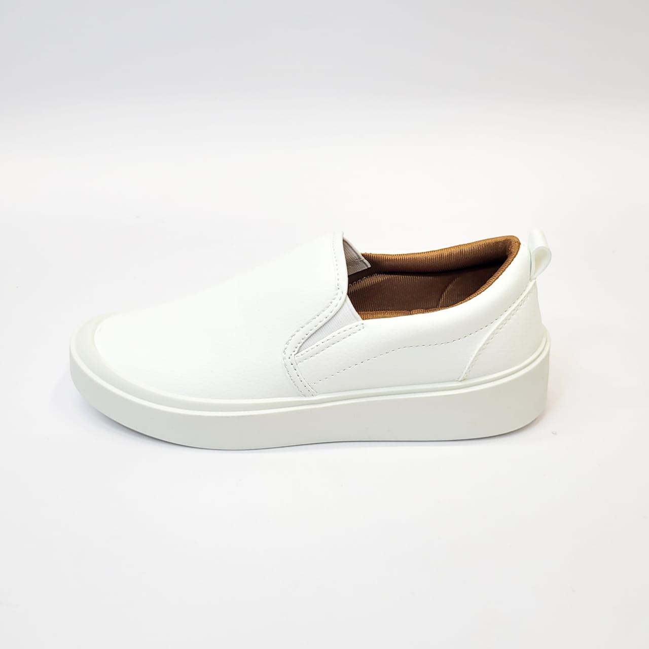 K7 white slip on sneaker