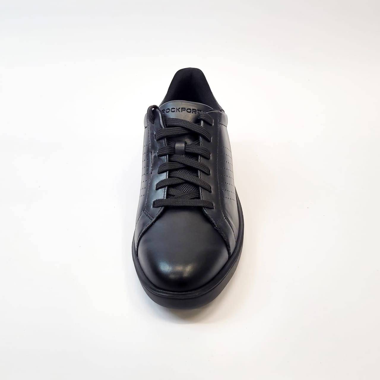 Rockport Tristen men's leather black sneaker