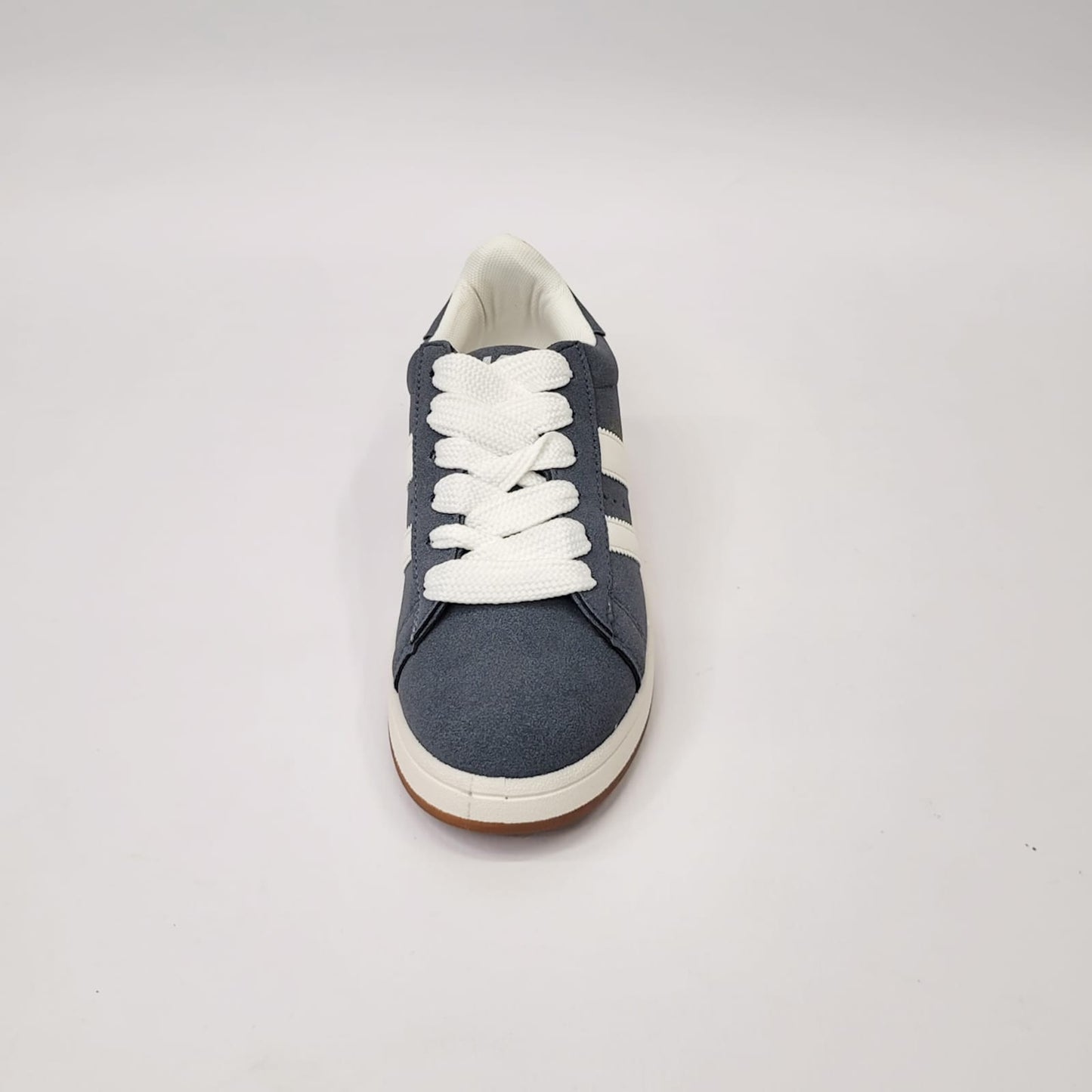 K7 blue/white college lace up sneaker