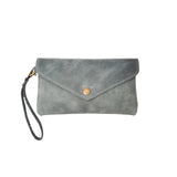 Gia Leather Blue Envelop Purse – product image 1