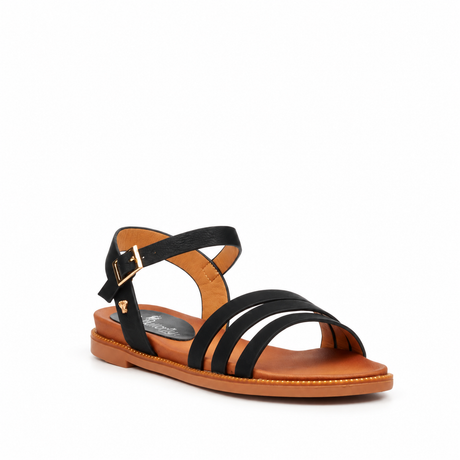 Butterfly Feet Ellie 11 Black sandal, view 1