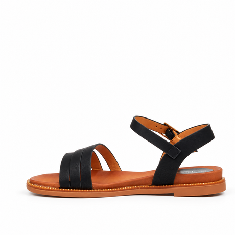 Butterfly Feet Ellie 11 Black sandal, view 4