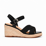 Butterfly Feet Escada 2 Wedge - Black, outer side profile
