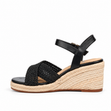 Butterfly Feet Escada 2 Wedge - Black, inner side view