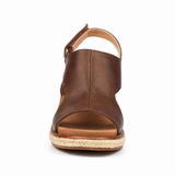 Butterfly Feet Mila 2 Wedge - Chocolate, front view