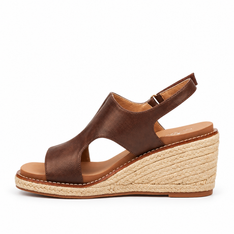 Butterfly Feet Mila 2 Wedge - Chocolate, inner side view