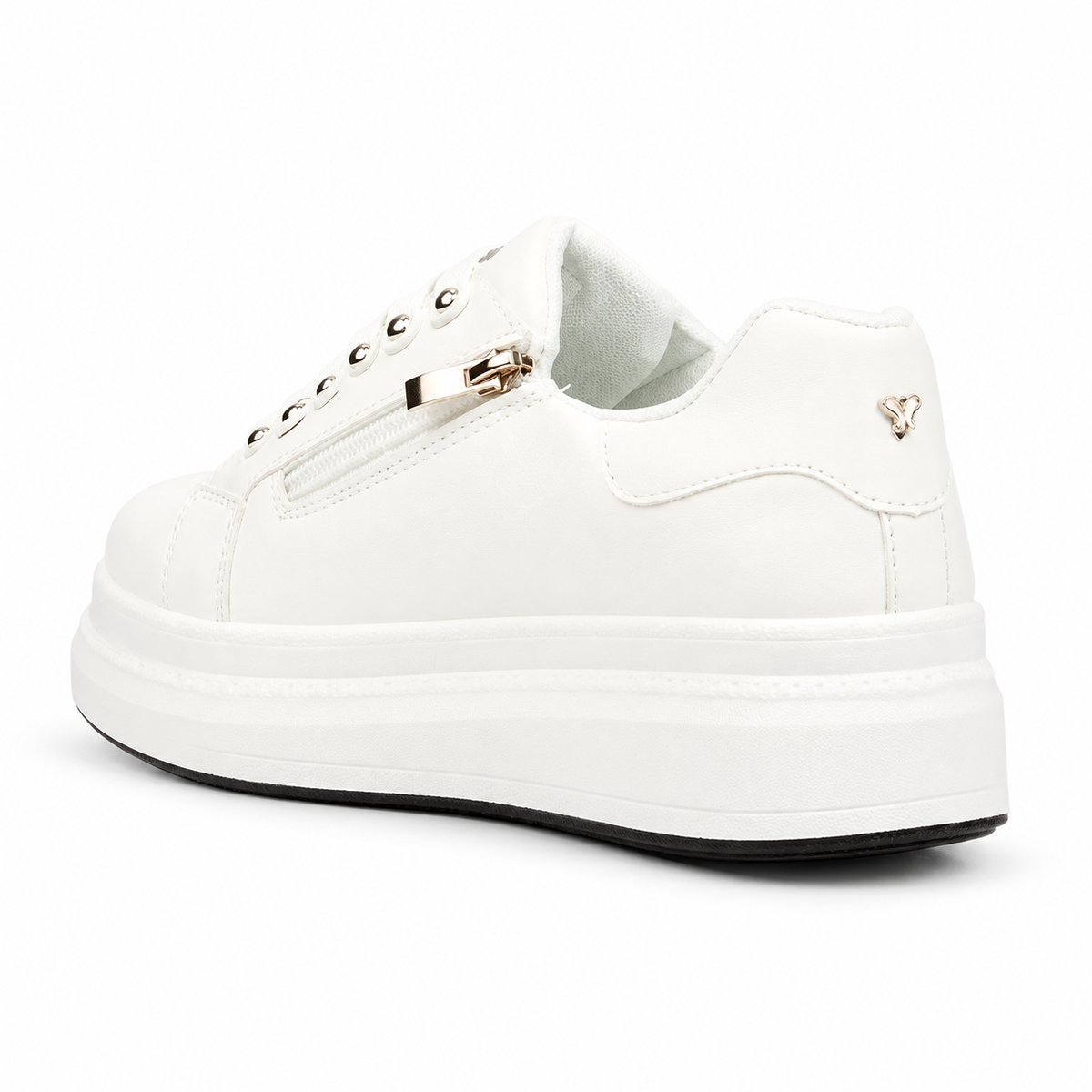 Butterfly Feet Senhora 31 Platform Sneaker - White