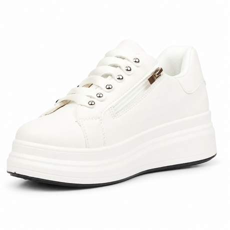 Butterfly Feet Senhora 31 Platform Sneaker - White