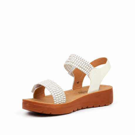 Butterfly Feet Xara 8 Sandal - White