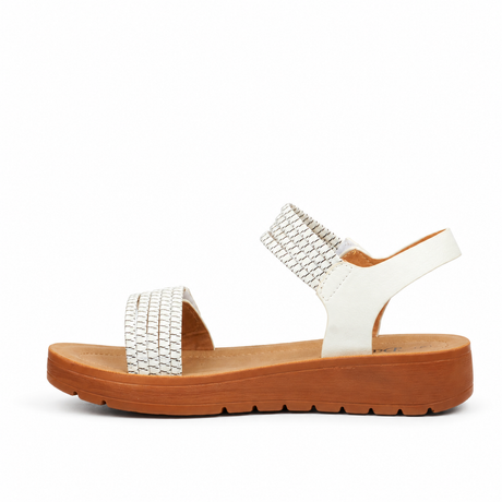 Butterfly Feet Xara 8 Sandal - White