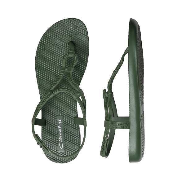 Cheeky olive DEZ TOE POST sandal