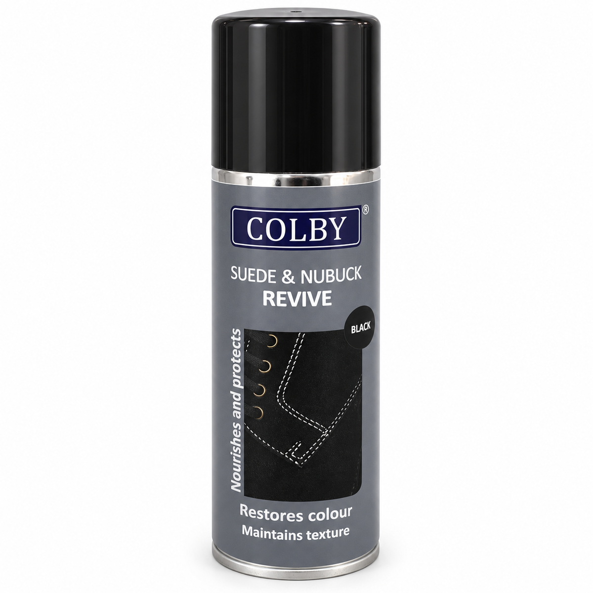 Colby Suede & Nubuck Revive Black 200ml