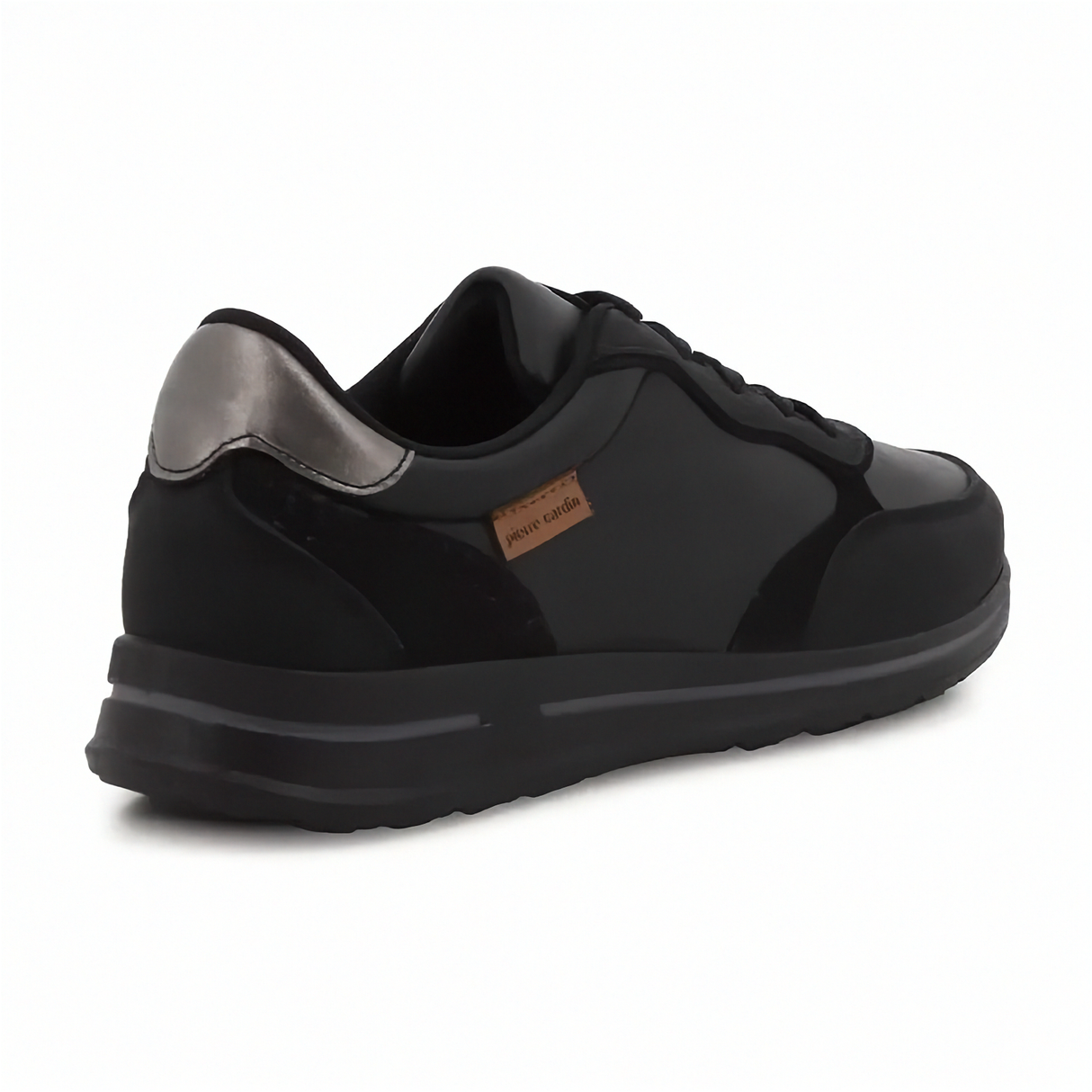 Pierre Cardin Lace Up Sneaker - Black