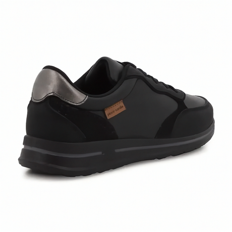 Pierre Cardin Lace Up Sneaker - Black