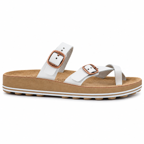 Fantasy Sandals Caterina White - side view