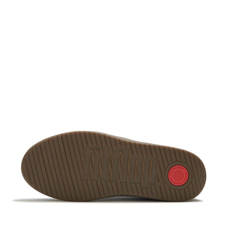 Fitflop THE DASH T-Toe Leather Sneakers - Midnight Navy/Urban White