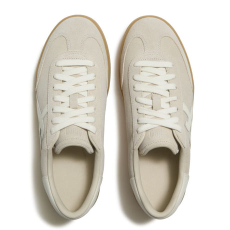 Fitflop THE DASH T-Toe Suede Sneakers - Hazy Taupe/Cream