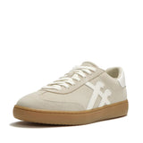 Fitflop THE DASH T-Toe Suede Sneakers - Hazy Taupe/Cream